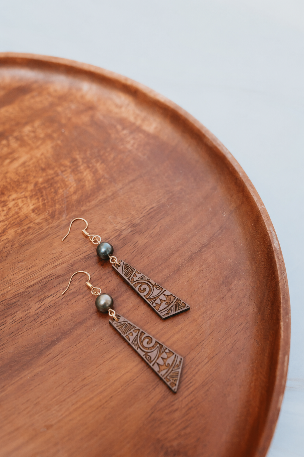 Pearl Haka Earrings