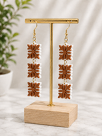 ʻUlu Quilt Earring
