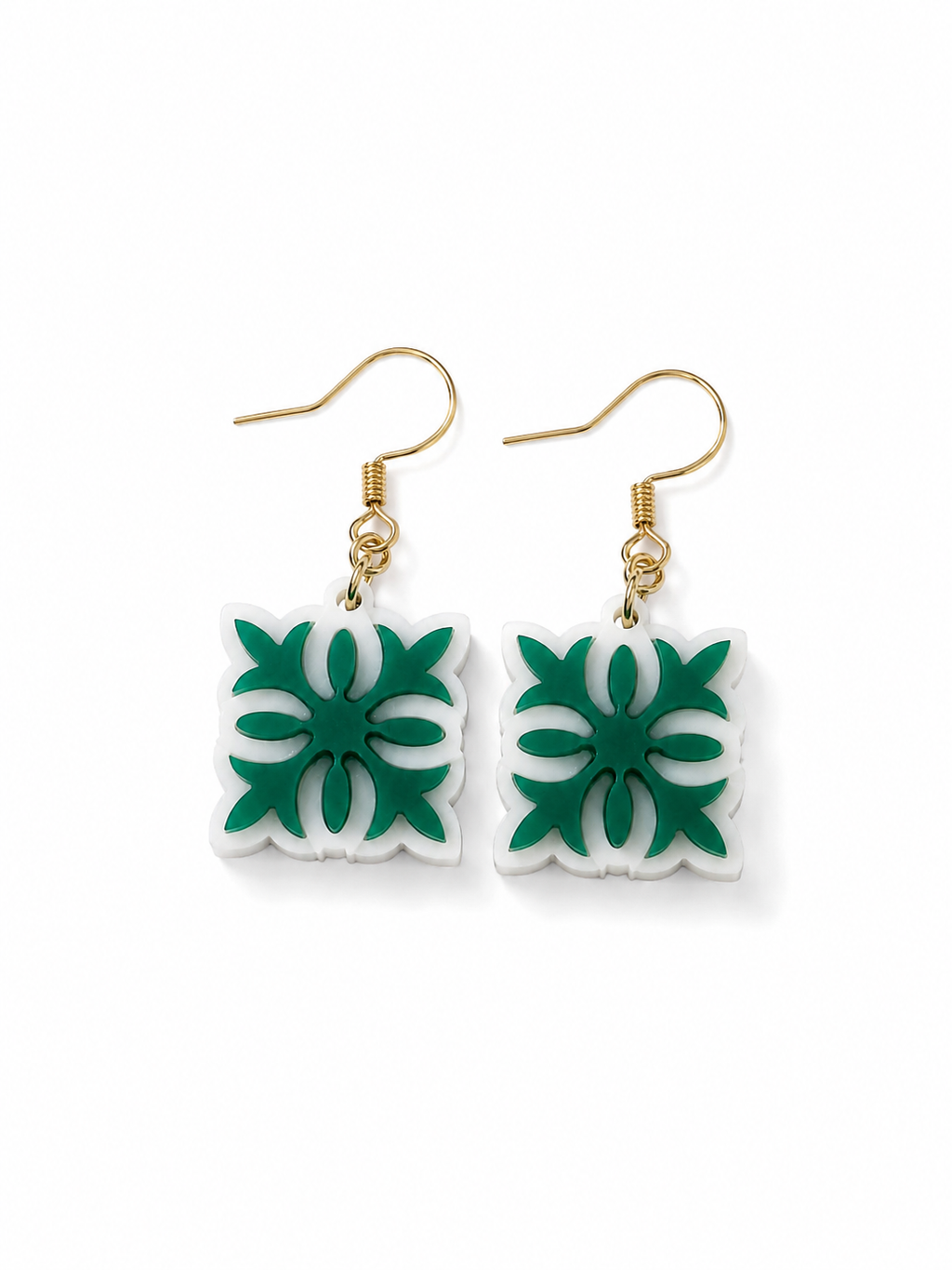 ʻUlu Quilt Earring - Single
