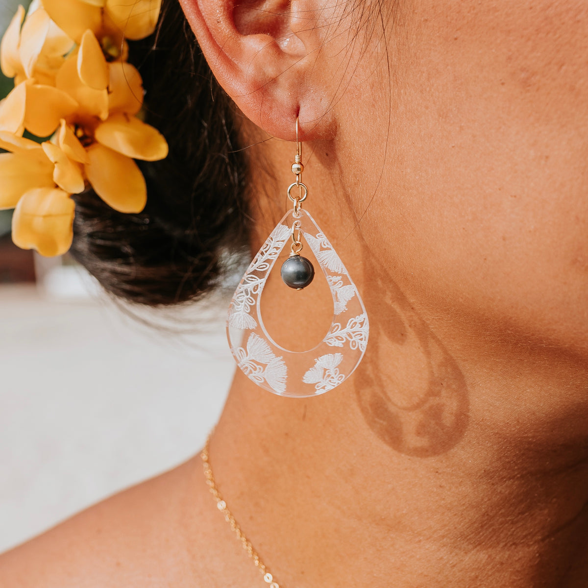 Lehua Earrings