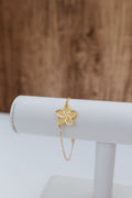 Plumeria Charm Bracelet