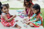 Keiki Dress: Red Hibiscus
