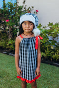 Keiki Dress: Black Palaka