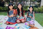 Keiki Dress: Black Palaka