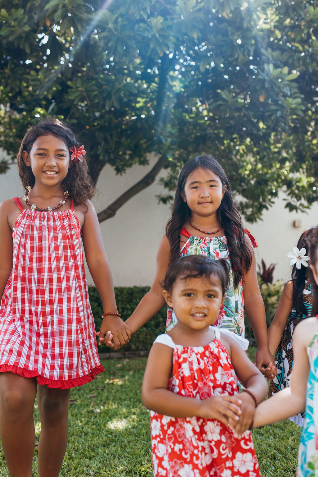 Keiki Dress: Red Palaka