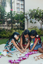 Keiki Dress: Black Palaka
